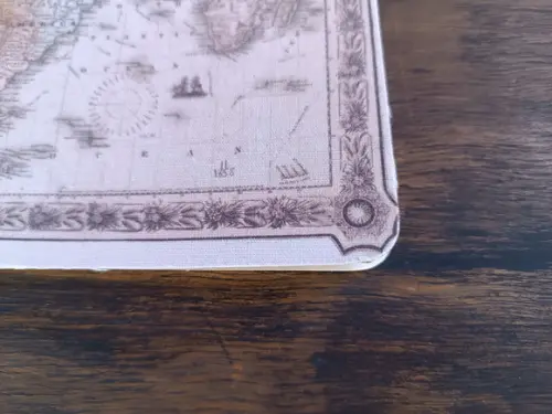 Caderno A5 Mapa Mundi Brochurinha