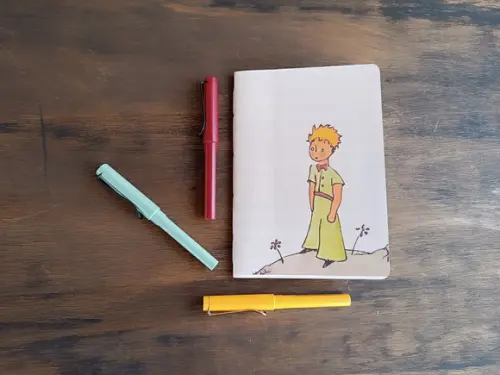 Caderno A5 Pontilhado Pequeno Príncipe