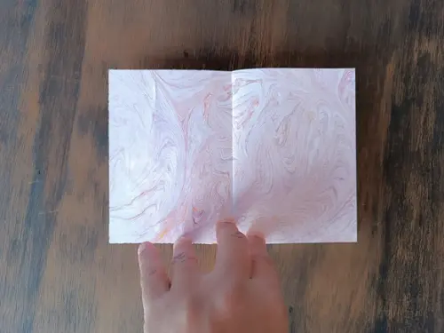 Caderno A6 Oncinha de Tecido e Couro