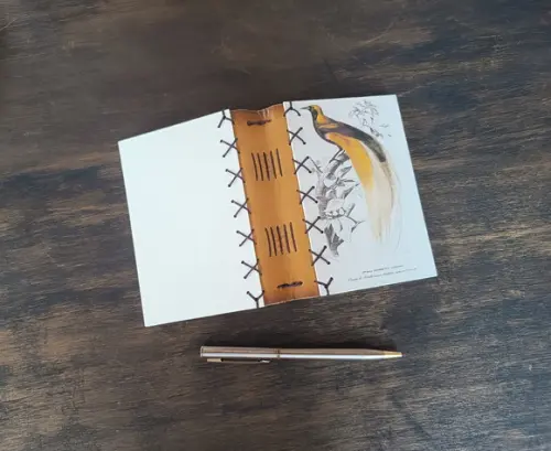 Caderno A6 Pássaro No2 Capa Dura