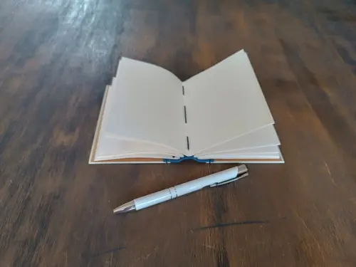 Caderno A6 Pássaro No6 Capa Dura