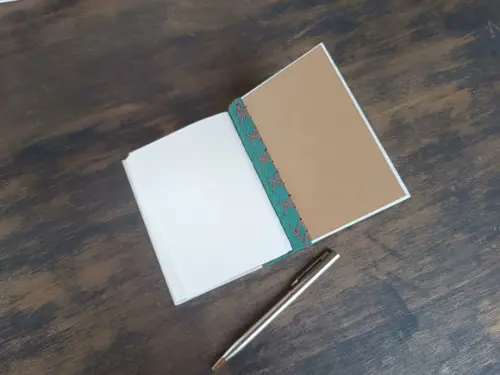 Caderno A6 Pássaros No3 Capa Dura Verde