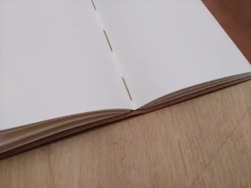 Caderno Artesanal Diário Caramelo Promoção