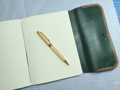 Caderno Artesanal Diário Floral Marrom Promoção
