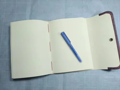 Caderno Artesanal Diário Vinho