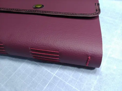 Caderno Artesanal Diário Vinho