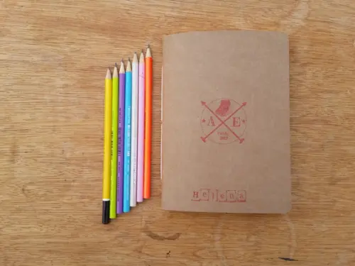 CADERNO BLOCO DE NOTAS PLANNER DIÁRIO NOME PERSONALIZADO