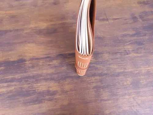 Caderno de Couro Diário Whisky