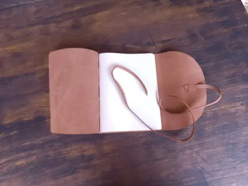 Caderno de Couro Diário Whisky