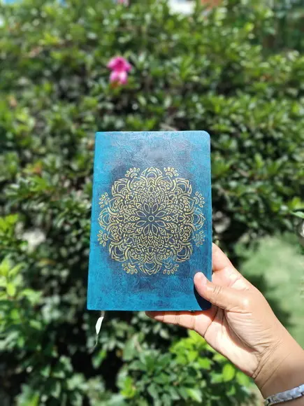 Caderno de Couro Legítimo Mandala