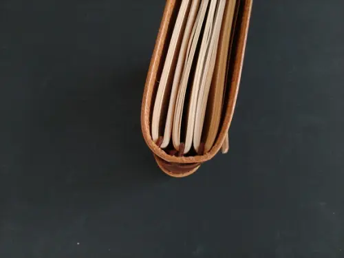 Capa de Couro para Cadernos Tipo Midori Filtro dos Sonhos
