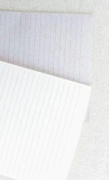 Papel Marfim ou Reciclado Pautado Quadriculado Pontilhado
