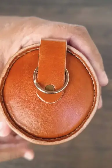 Porta Garrafa, Estojo de Couro para Garrafa de Água e Vinho
