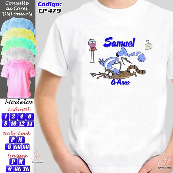 01 Camiseta Adulto Infantil Apenas um Show Personalizada