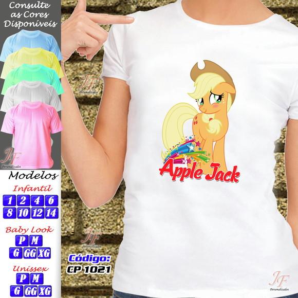 01 Camiseta Adulto Infantil Equestria Girls Personalizada