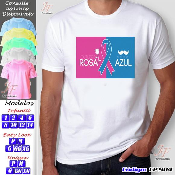 01 Camiseta Personalizada Outubro Rosa_Novembro Azul