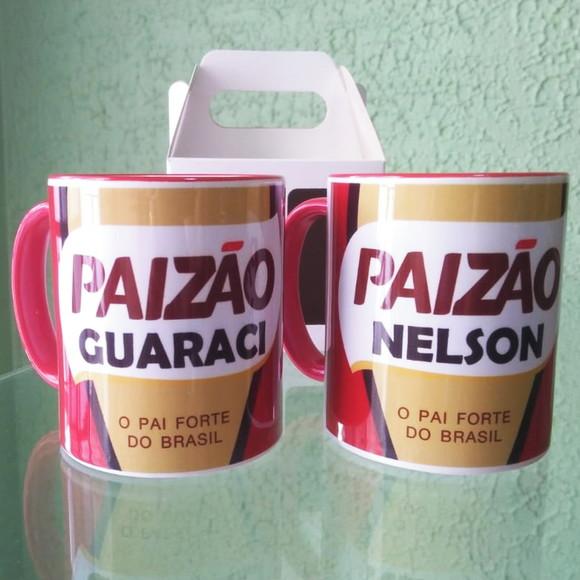 01 Caneca Cerâmica 350 ml Personalizada Dia dos Pais