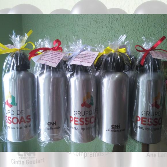 01 Squeeze Garrafinha em Alumínio 500 ml Personalizada