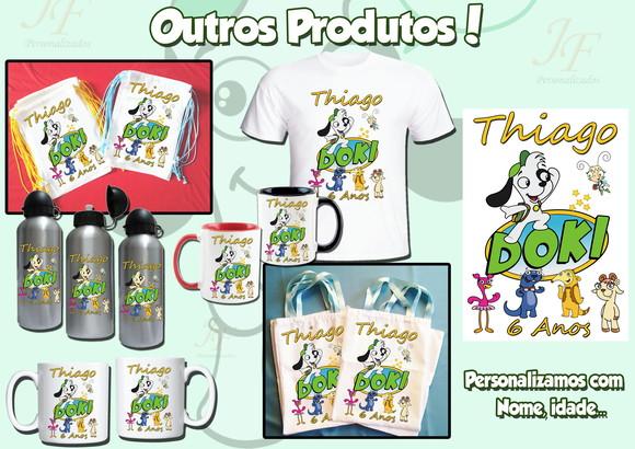 Bolsinha Ecobag Sacolinha Personalizada Doky