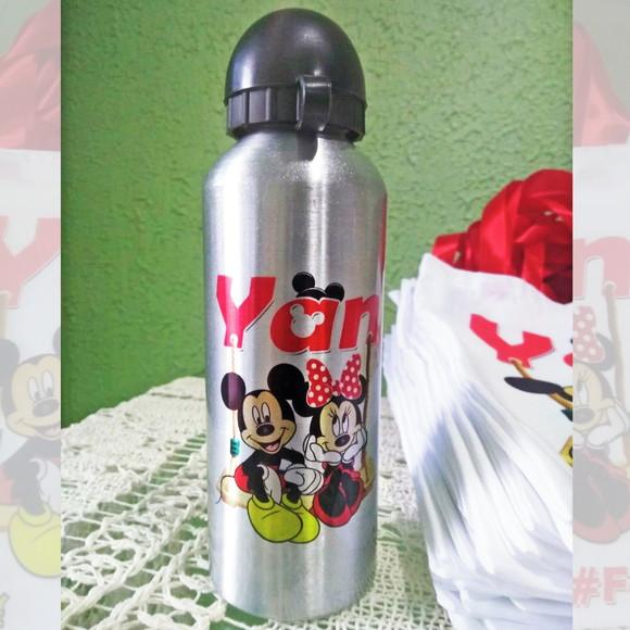 Bolsinha Ecobag Sacolinha Personalizada Mickey e Minnie