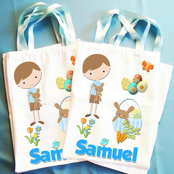 Bolsinha Ecobag Sacolinha Personalizada Páscoa