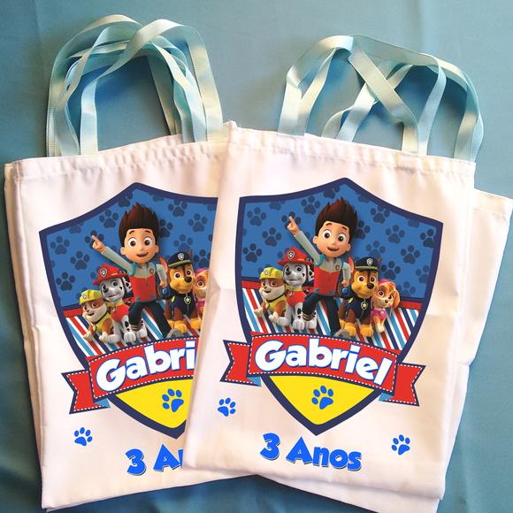 Bolsinha Patrulha Canina Personalizada