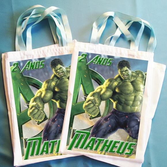 Bolsinha Personalizada Hulk