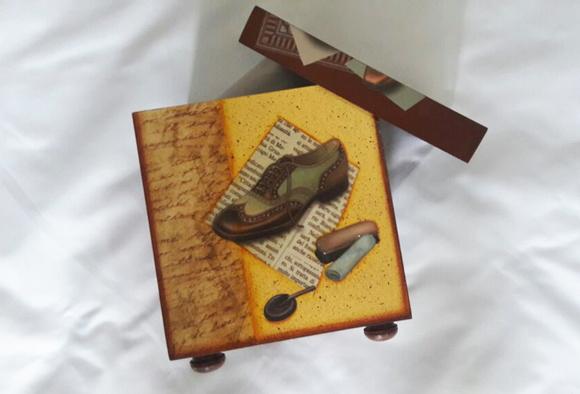Caixa Personalizada Masculina MDF