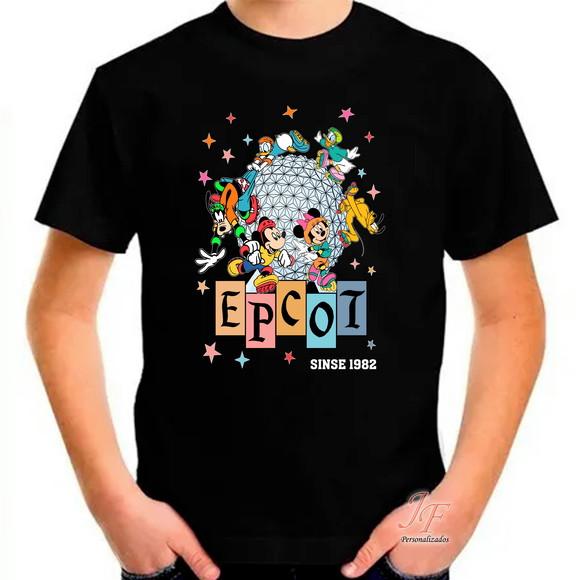Camisa Family Trip Epcot Disney | 03 Unidades | 100% Algodão