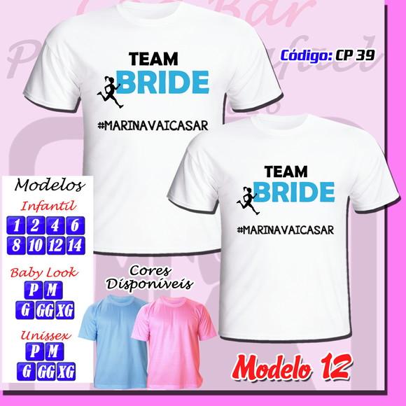 Camiseta Chá Bar Chá de Barnela Time Bride