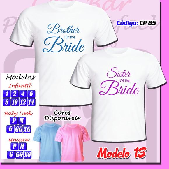 Camiseta Chá Bar Chá de Barnela Time Bride