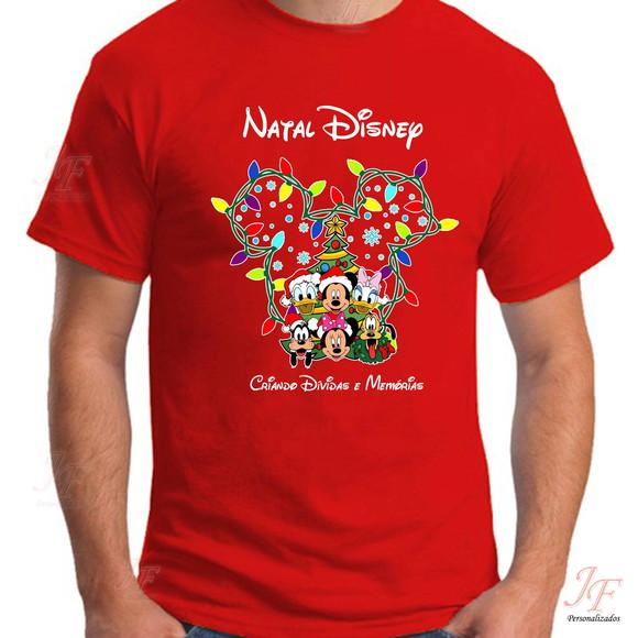 Camiseta Feliz Natal | 06 Unidades | 100% Algodão | Ano Novo