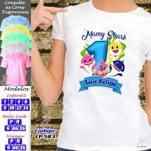 Camiseta Personalizada Baby Shark
