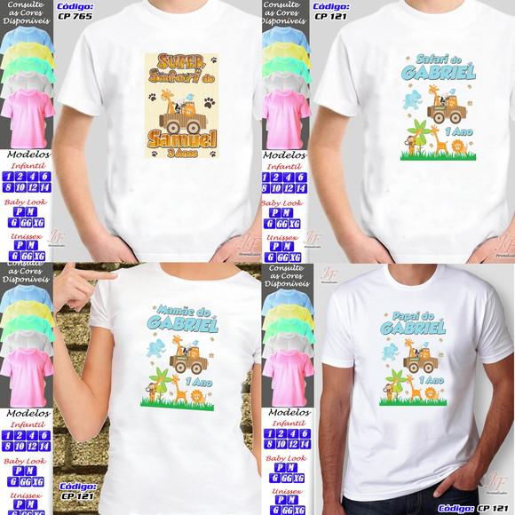 Camiseta Safari Personalizada