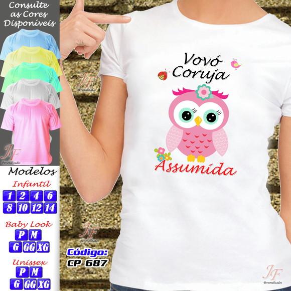 Camiseta Vovó Personalizada