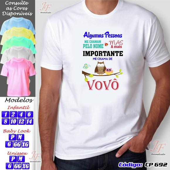 Camiseta Vovó Personalizada