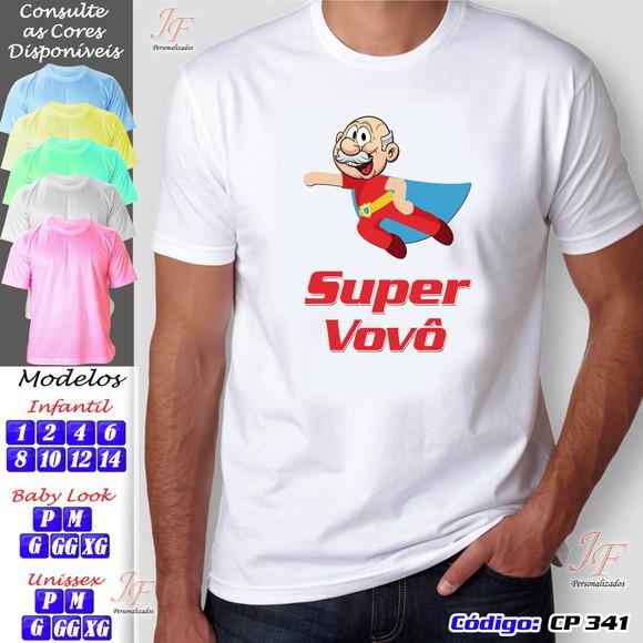 Camiseta Vovô Personalizada
