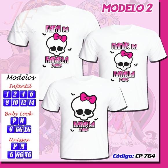 Camisetas Monster High