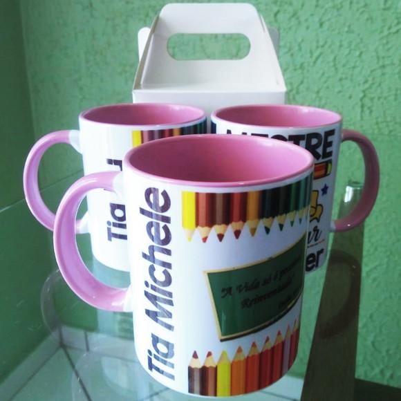 Caneca Cerâmica 350 ml Personalizada Professor Formatura