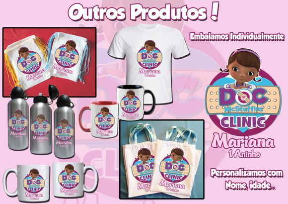 Mochilinha Ecobag Doutora Brinquedos