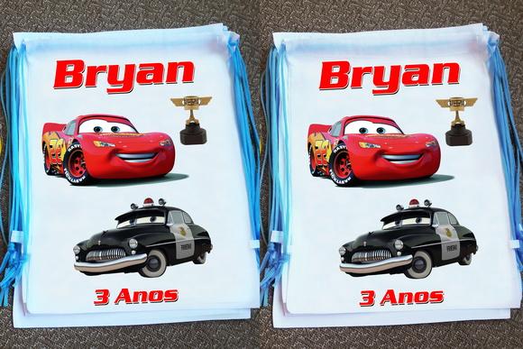 Mochilinha Macqueen Filme Carros Personalizada