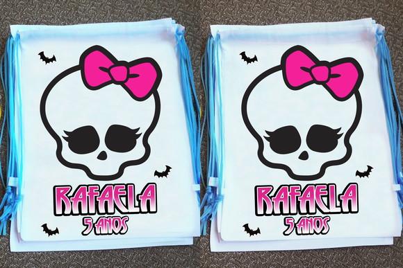 Mochilinha Personalizada Monster High