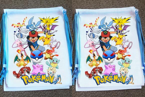 Mochilinha Pokemon Personalizada