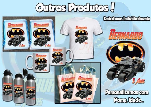 Mochilinhas Batman Personalizada