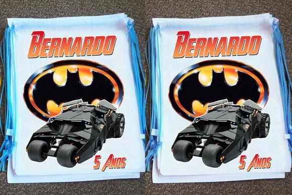 Mochilinhas Batman Personalizada