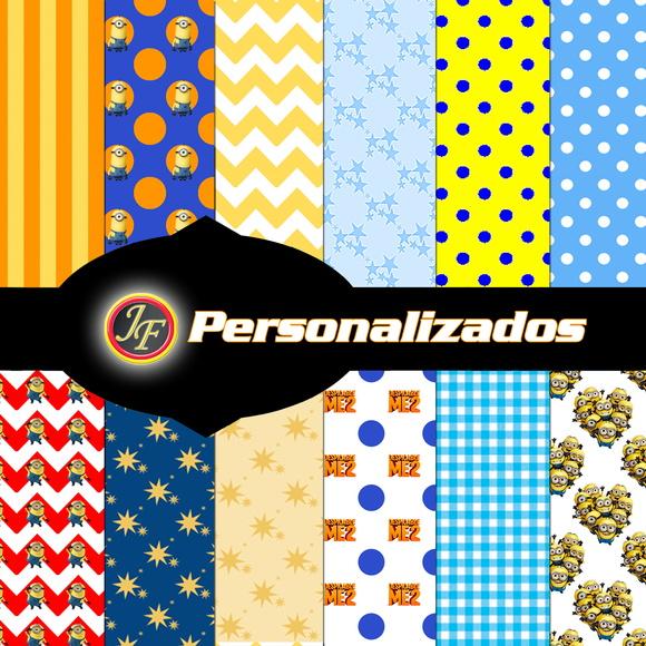 Scrapbook Digital Minions Meu Malvado