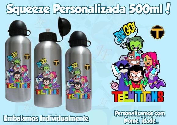 Squeeze Alumínio Jovens Titans