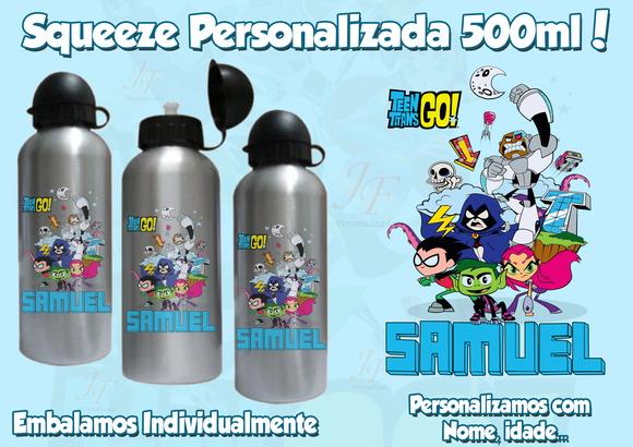 Squeeze Alumínio Jovens Titans