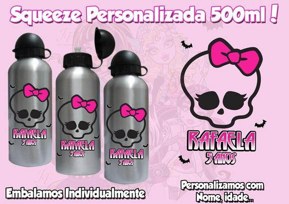 Squeeze Alumínio Monster Personalizada