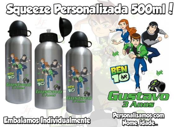 Squeeze Garrafinha Alumínio 500 ml Ben 10